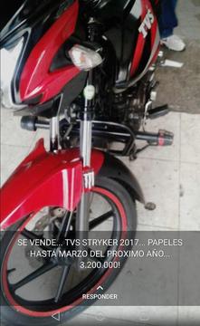 Vendo Tvs Stryker 125