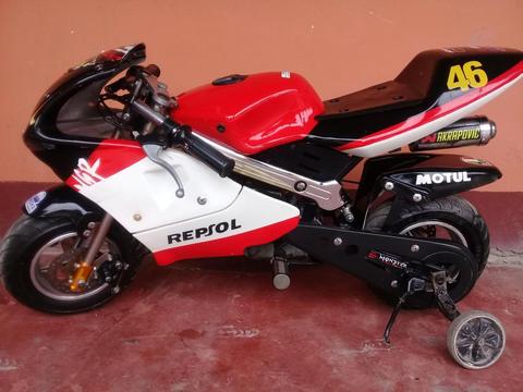 moto Para Niño a Gasolina. En buen Estado