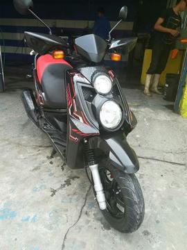 Moto Bws. Color Negra