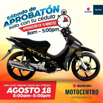 Moto Suzuki Aprobaton de Credito