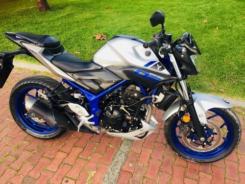 YAMAHA MT03 MODELO 2017