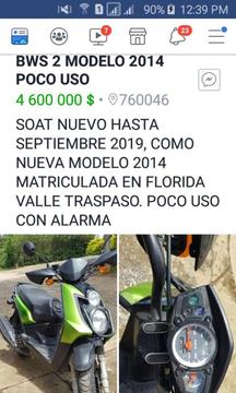 Se Vende Biwis 2 Modelo 2014 3104652377