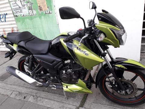 Vendo Hermosa Tvs Apache 160 2016 Al Dia