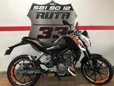 Ktm 200 Duke Modelo 2015