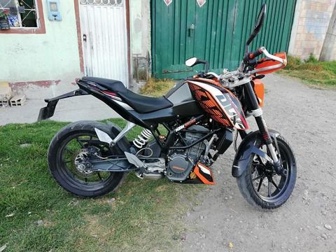 Vendo Moto Duke 200 Edición Limitada