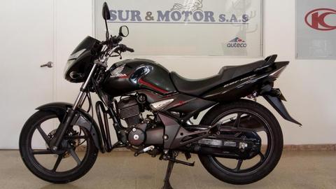 HONDA CBF NEGRA MODELO 2015