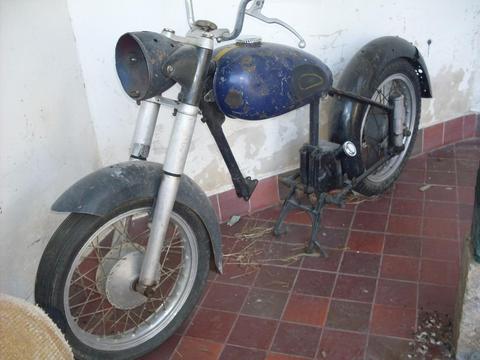 moto antigua 1952 .alemana