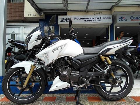 Tvs apache 180 Modelo 2014 Traspaso incluido Fácil financiación