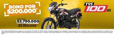 Tvs Sport 100 Modelo 2020