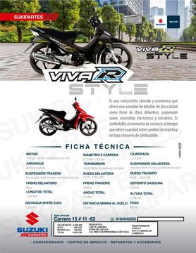 ATENCION , ESTRENA TU MOTO VIVAR STYLE